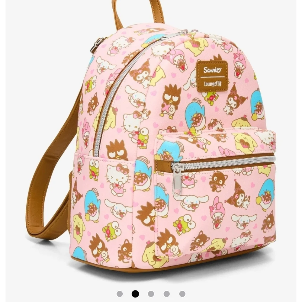 Loungefly Sanrio Hello Kitty & Friends Sweet Treat Mini Backpack NWT Pink Kawaii - Picture 7 of 7